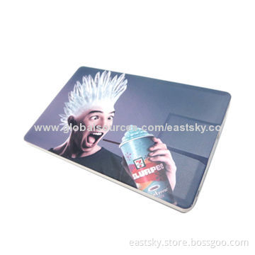 Card External Battery Charger with Small and Portable Gift Box Packaging, 1,300mAh Capacity